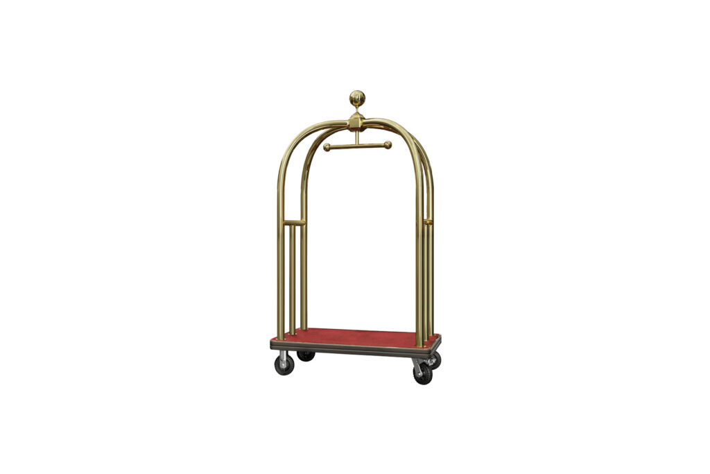 Bagagetrolley goud L110xB65xH193