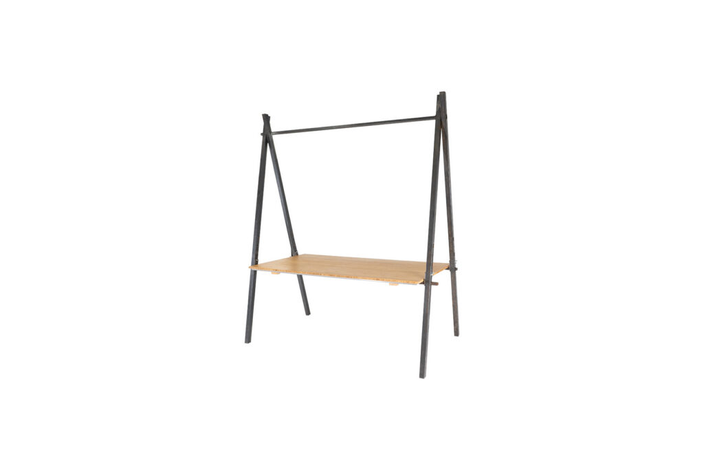 Brooklyn dinertafel A-frame bamboe L180xB80xH78 (set)