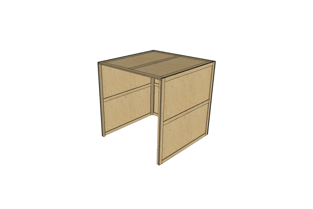 Deco | Industrieel transportkist XL